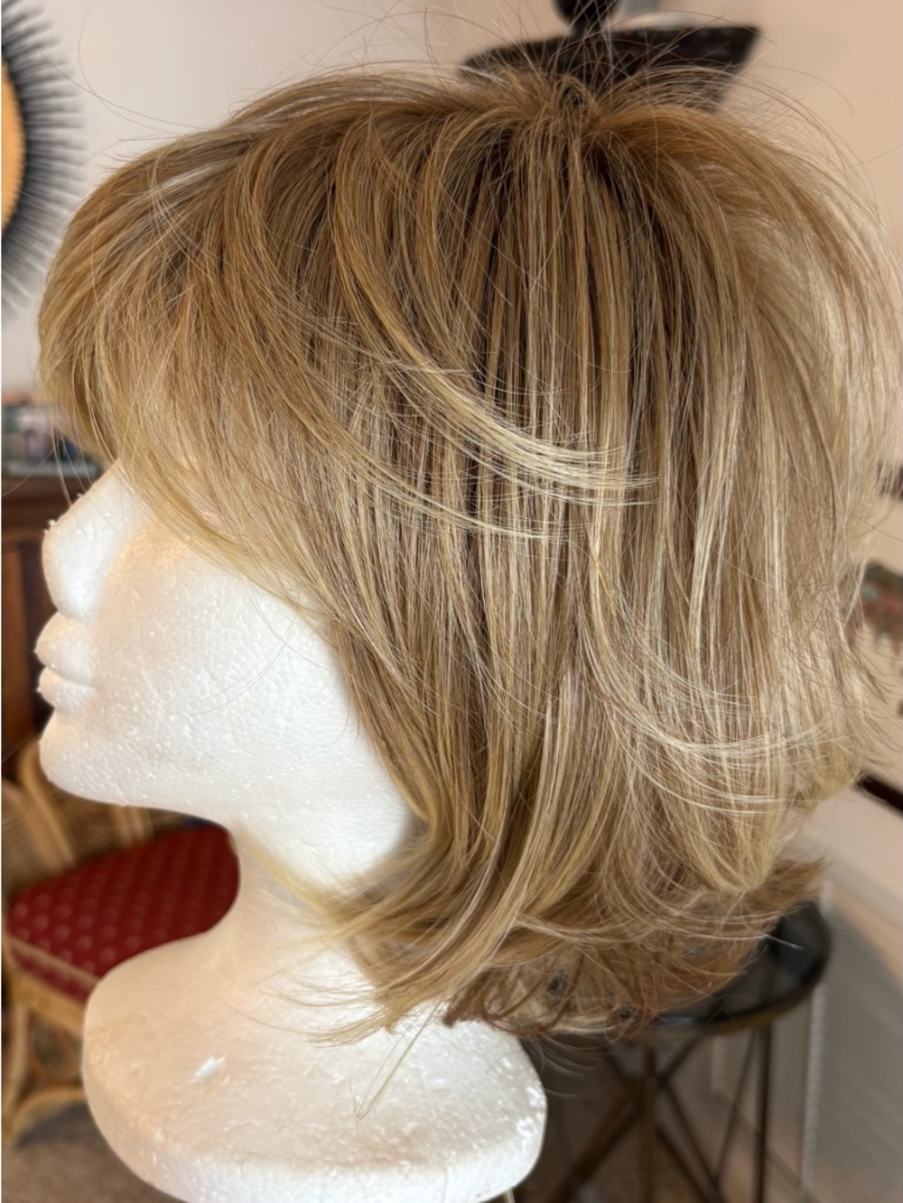 PAULA YOUNG Jamie Lynn Sun Kissed Blonde Rooted HF Synthetic Wig! NEW! - Picture 3 of 15